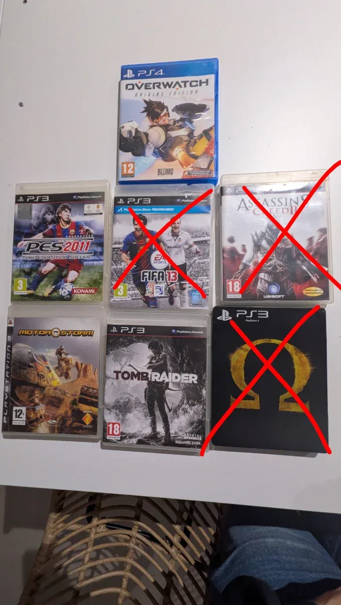 Imagen de Lote 5 Juegos PS3: PES 2011, Tomb Raider...