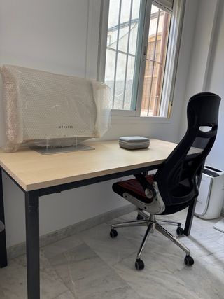 HP All-in-One 27 Plata/Blanco en perfecto estado