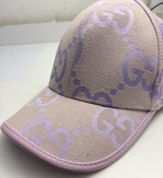 Gorra Gucci Beige y Morado