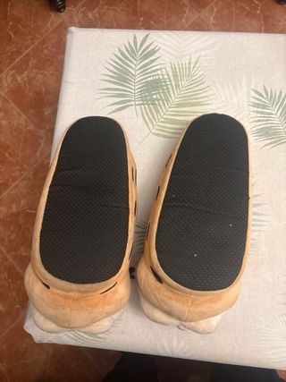 Zapatillas de casa Garfield Naranja y Negro