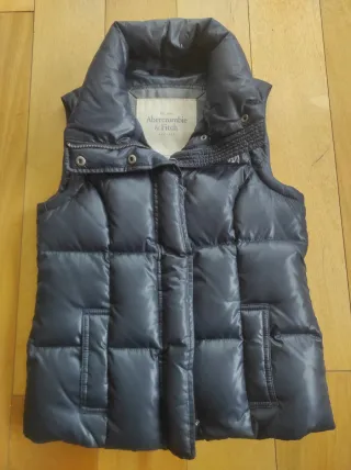 Chaleco acolchado mujer (Abercrombie & Fitch, XS)