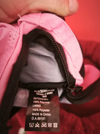 Bolsa de cintura Alpinestars rosa