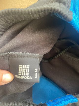 Chándal colegio FEDAC gris y azul