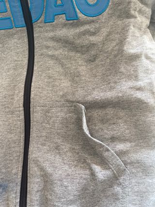 Chándal colegio FEDAC gris y azul