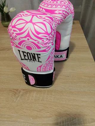 Guantes de Boxeo Leone Rosa