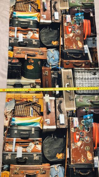 12 Caminos de Mesa Estilo Vintage Maletas