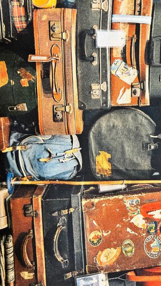 12 Caminos de Mesa Estilo Vintage Maletas