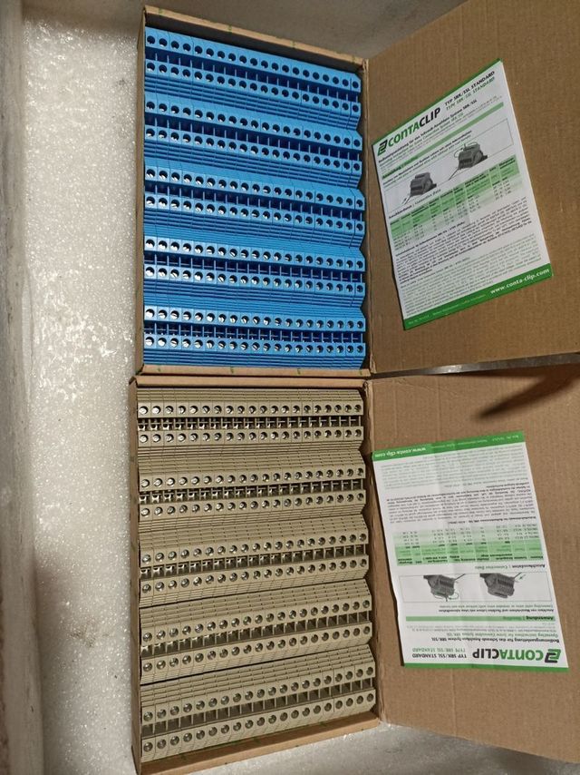 200 bornas CONTACLIP 50A