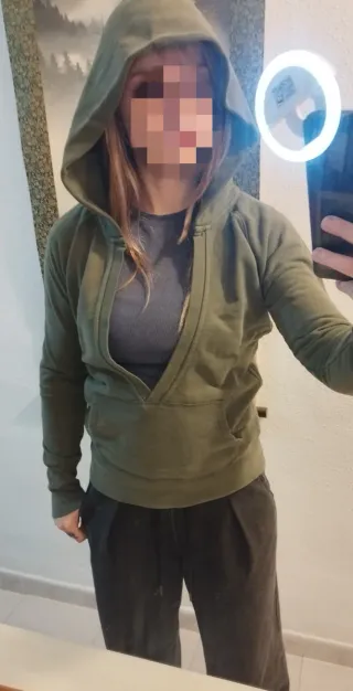 Sudadera Husqvarna verde