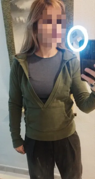 Sudadera Husqvarna verde