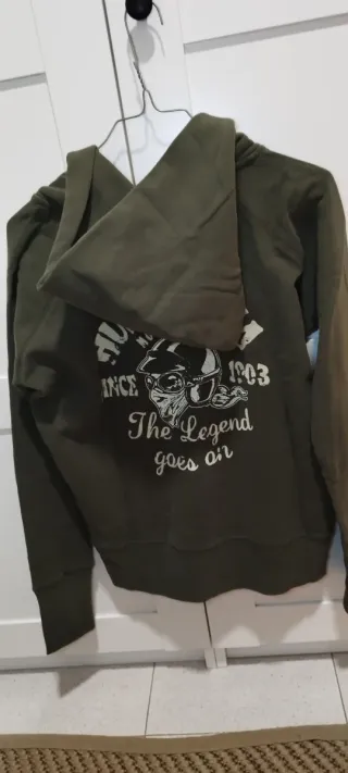 Sudadera Husqvarna verde