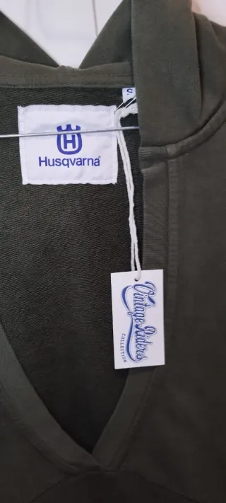 Sudadera Husqvarna verde