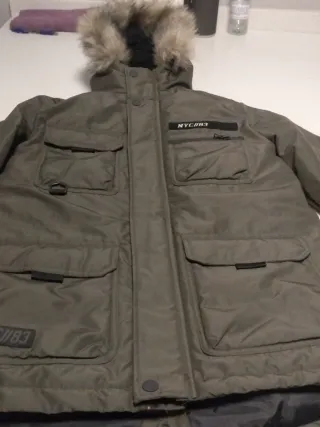 Chaqueta de invierno verde