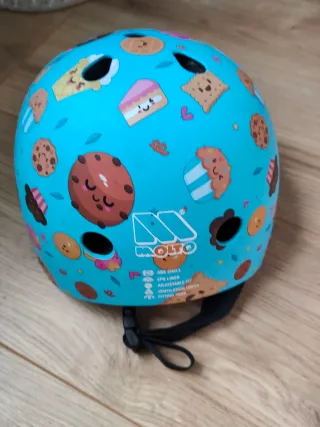 Casco infantil  niños galletas talla S