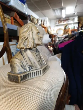 Figura vintage LISZT antigua de colección y decora