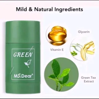 Mascarilla Facial Té Verde y arcilla NUEVA.