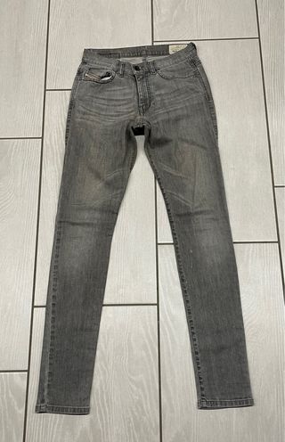 Jeans skinny Diesel grigi