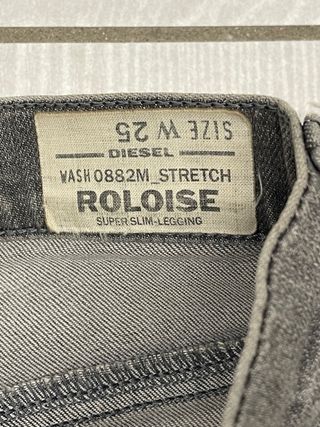 Jeans skinny Diesel grigi