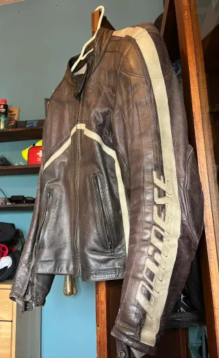 Chaqueta Moto Dainese Piel T-54 L/XL