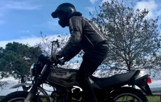 Chaqueta Moto Dainese Piel T-54 L/XL