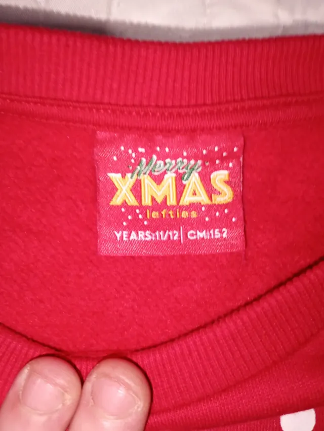 Jersey Navideño Adolescente Reno Lentejuelas