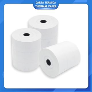 HCT STYLE Rollos Papel Termico 57 mm Longitud 16 M