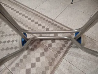 Andador Plegable Metálico 4 Ruedas