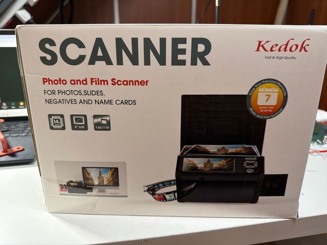 escáner de negativos