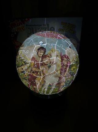 Lampada Puzzle luminosa 3D Mia and Me