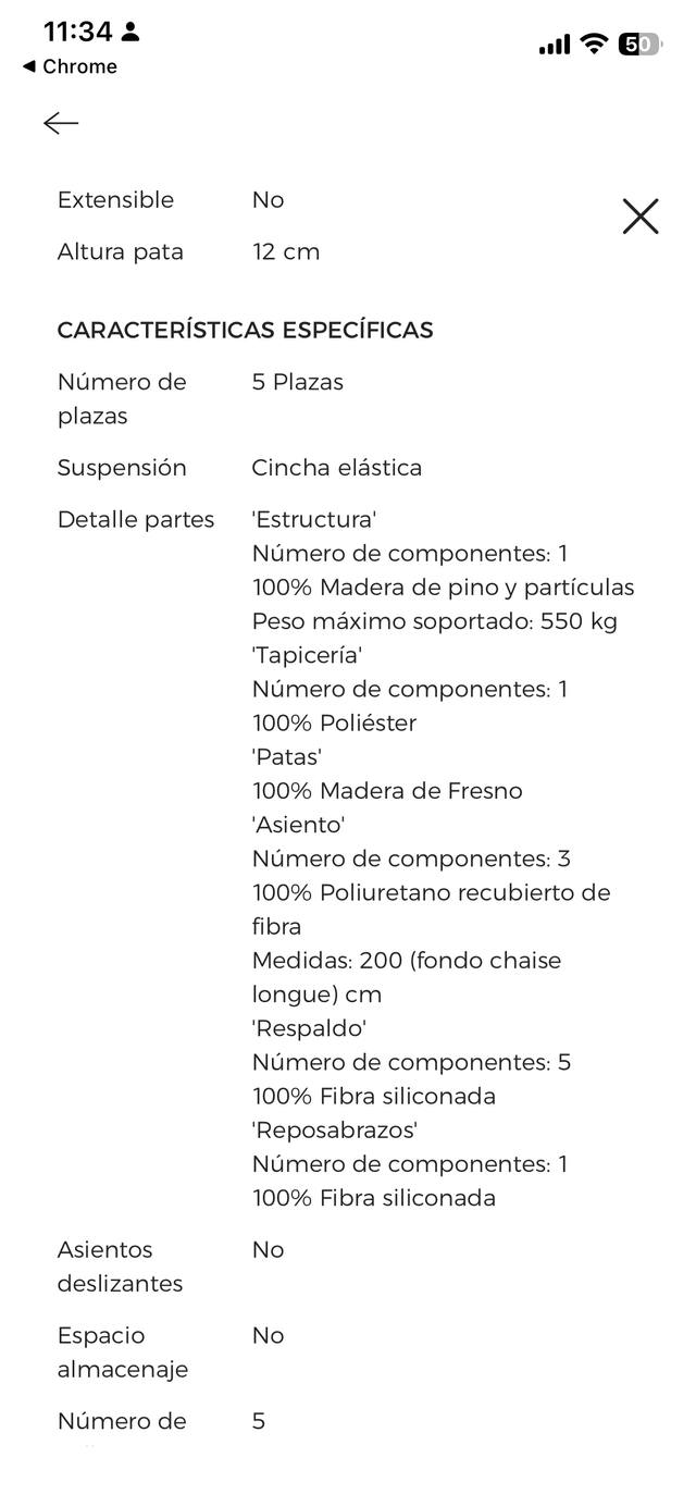 Divano ad angolo marrone, beige