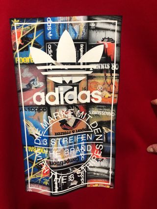 Sudadera Adidas Originals Roja Talla XXL