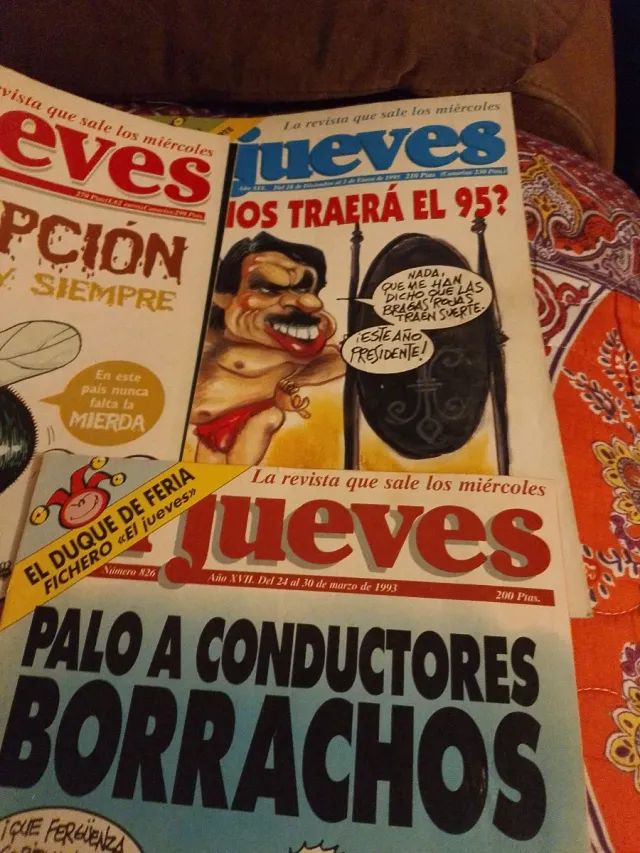 Vecchie riviste Jueves