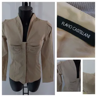 Camicia Beige Flavio Castellani