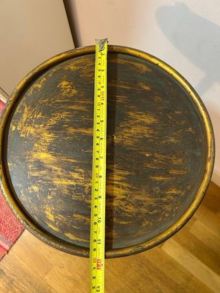 Mesa auxiliar vintage metal