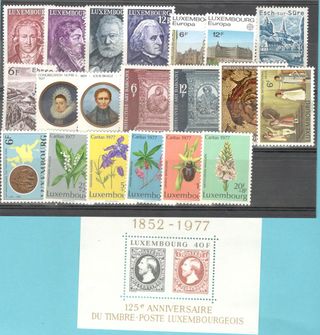 Sellos Luxemburgo Años Completos Nuevos