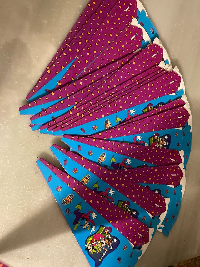 20 Cajas de cartón para fiestas infantiles