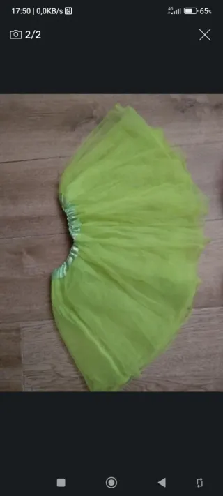 Falda Tutú Disfraz Niña Talla Única