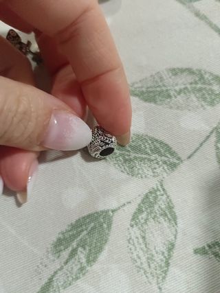 Charm Corazón Hoja Plata Pandora