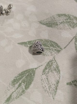 Charm Corazón Hoja Plata Pandora