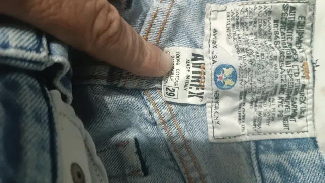 Jeans Avirex USA Blu