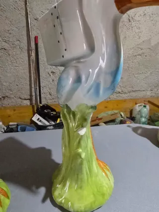 Coppia soprammobili cigno