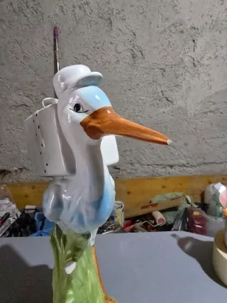 Coppia soprammobili cigno