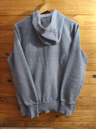 Sudadera Joma Color Gris y Negro Talla S.