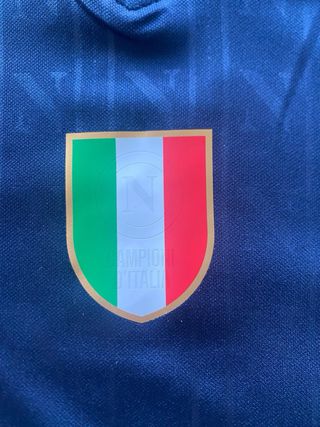 Camiseta EA7 Napoli Azul Talla L