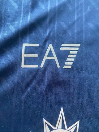 Camiseta EA7 Napoli Azul Talla L