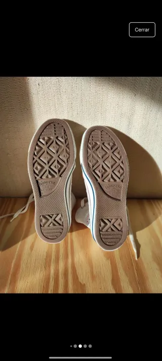 Converse Blancas Caña Alta