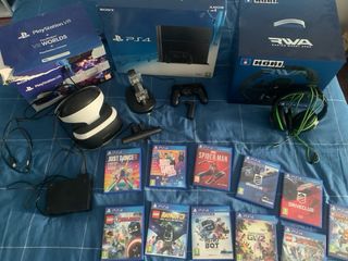 Pack PS4 con VR y Volante Hori