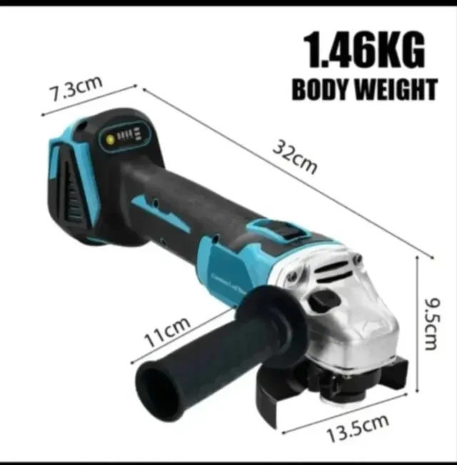 Esmeril Angular Sem Fio com Bateria Recarregável