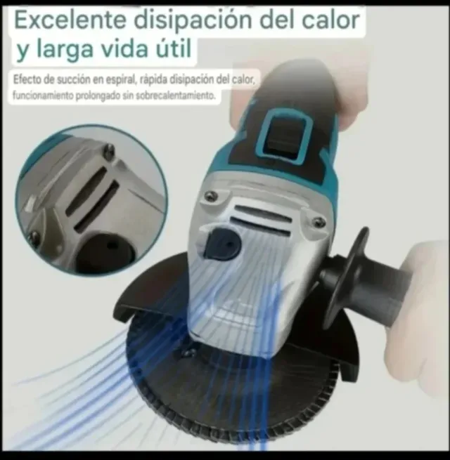 Esmeril Angular Sem Fio com Bateria Recarregável