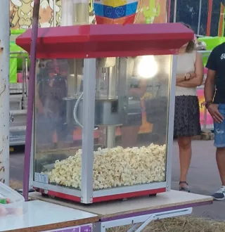 Máquina de Palomitas Roja